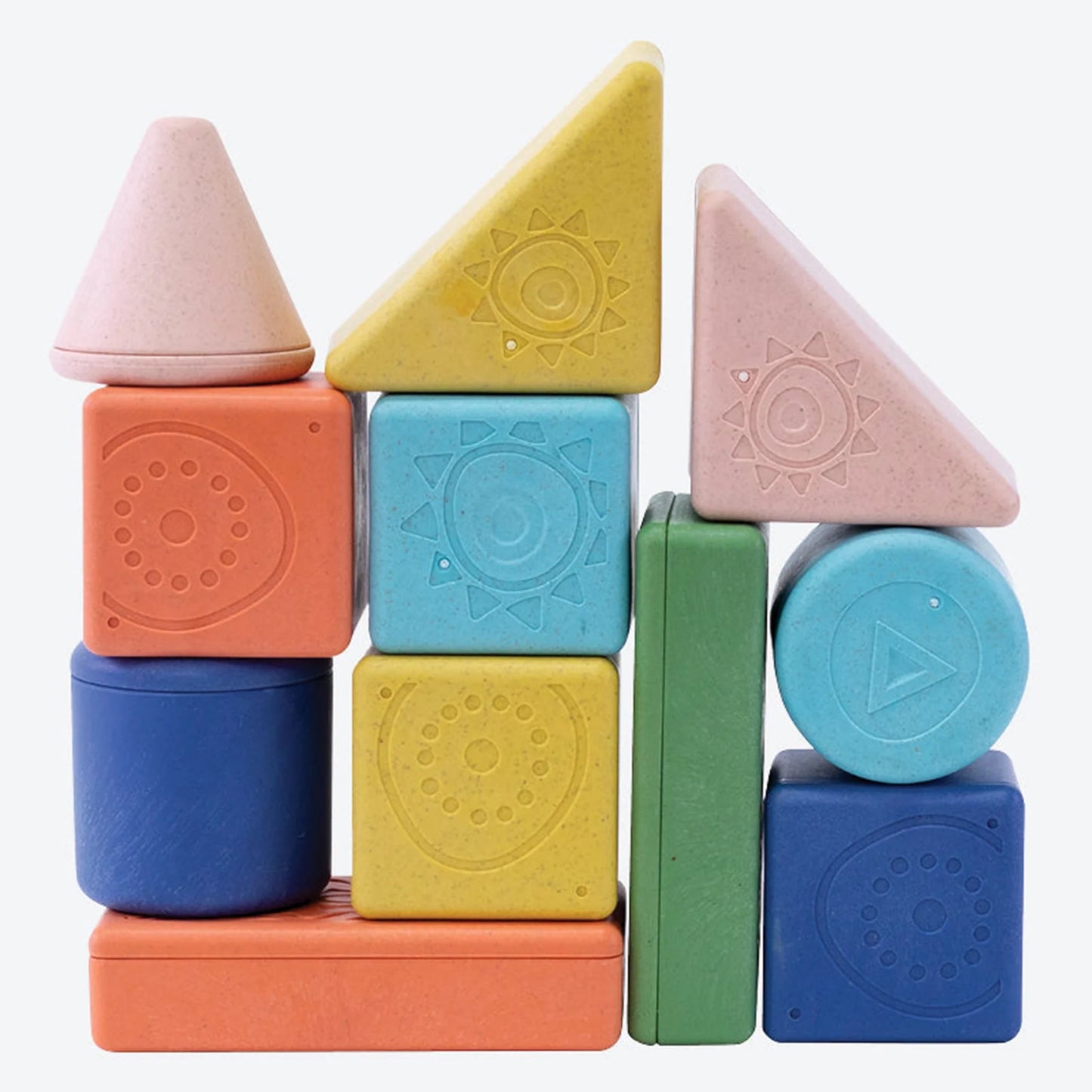 Tiger Tribe Rattle and Stack Blocks Starter - 11 pack
