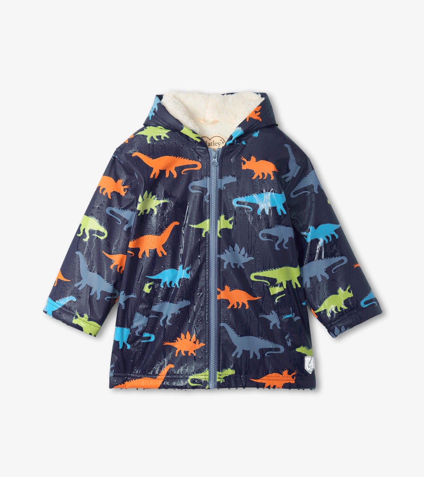 Sherpa Lined Trex Colour Change Raincoat