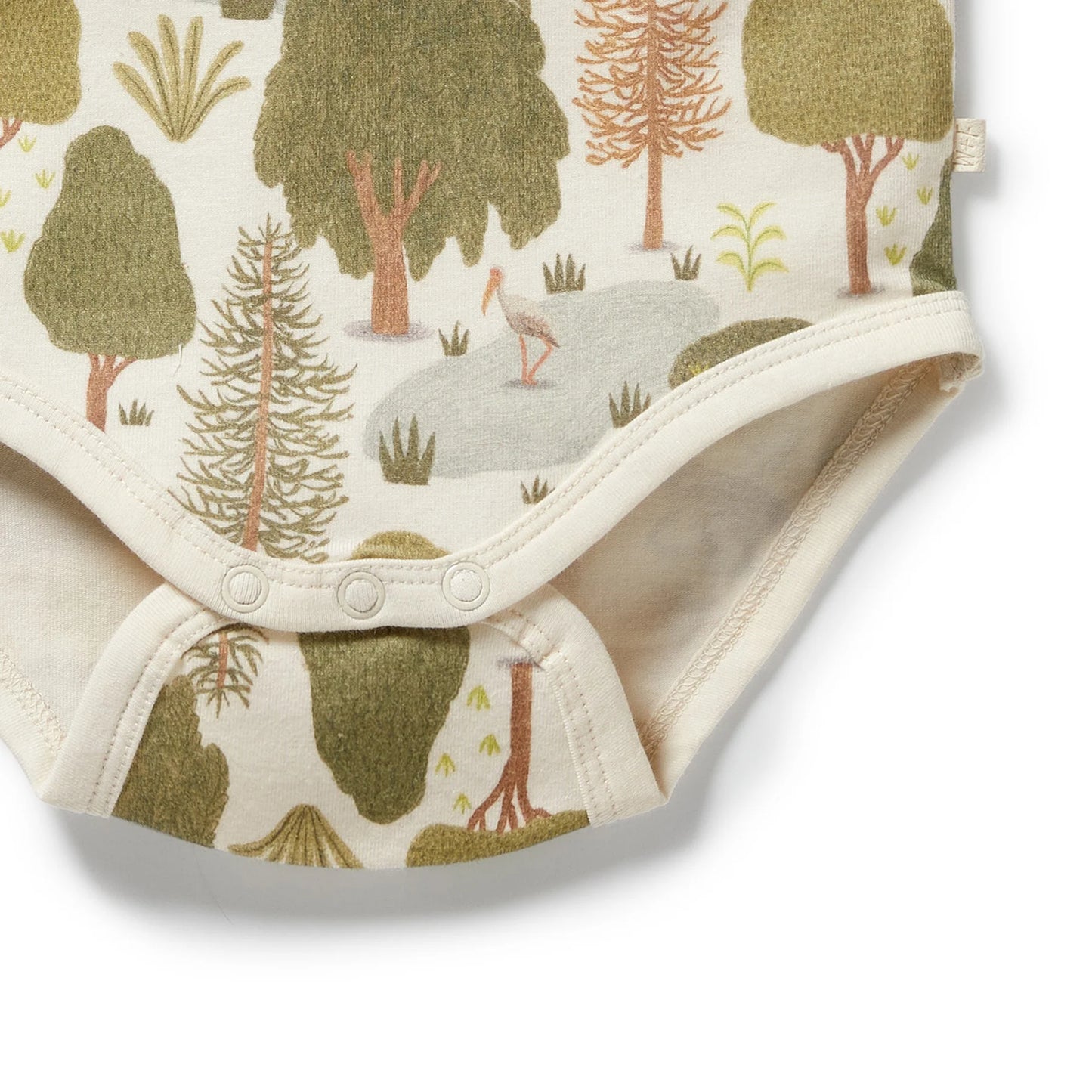 Wilson and Frenchy Little Trees Organic Bodysuit