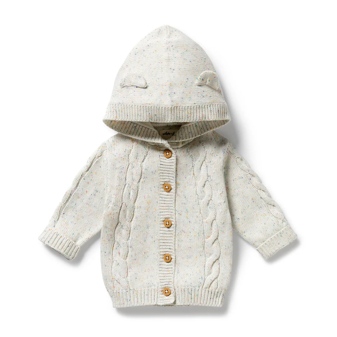 Wilson and Frenchy Hundreds and Thousands Organic Knitted Cable Jacket