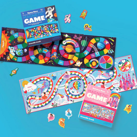 Crocodile Creek Magnetic Game - Space Race