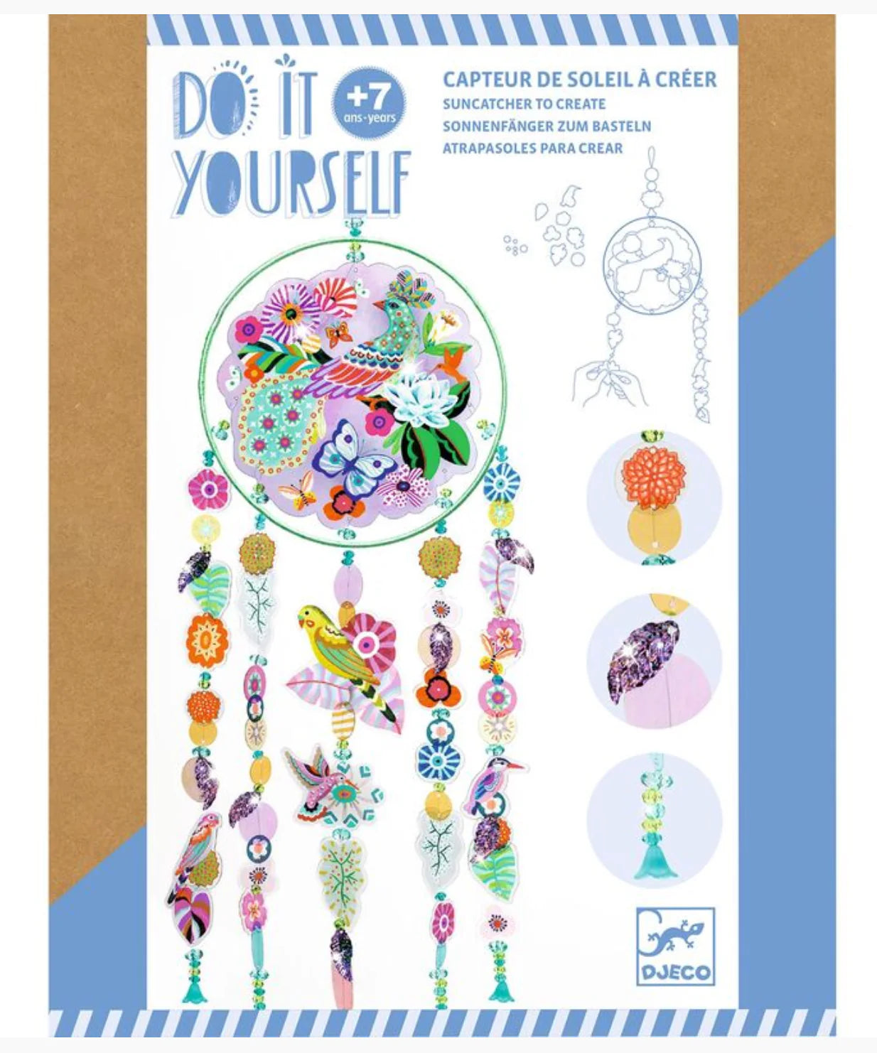 Djeco Do it Yourself Paradise Bird Suncatcher