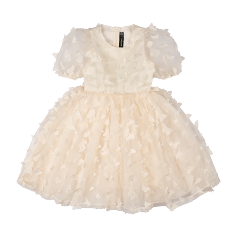 Butterfly tulle party dress