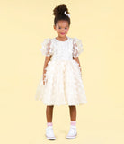 Butterfly tulle party dress