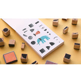 Wooden Stamp set-Animals